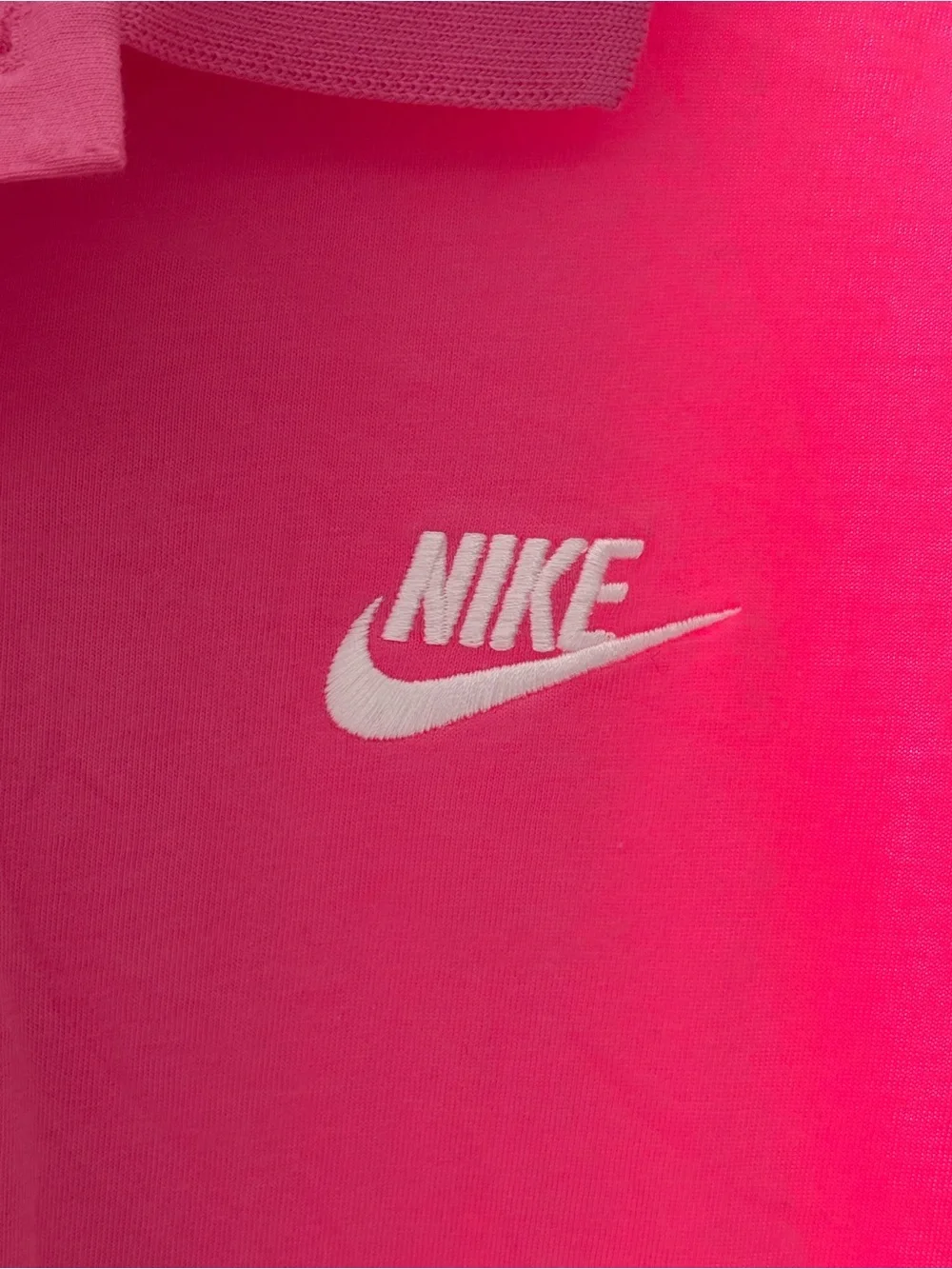 Nike Golf Polo Shirt Men's XL Bright Pink Embroidered Logo